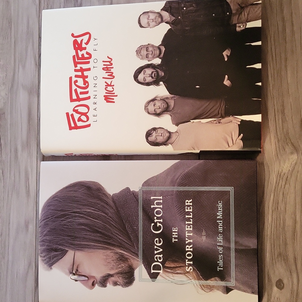 Dave Grohl The Storyteller + Foo Fighters Hardcover Books Bundle!